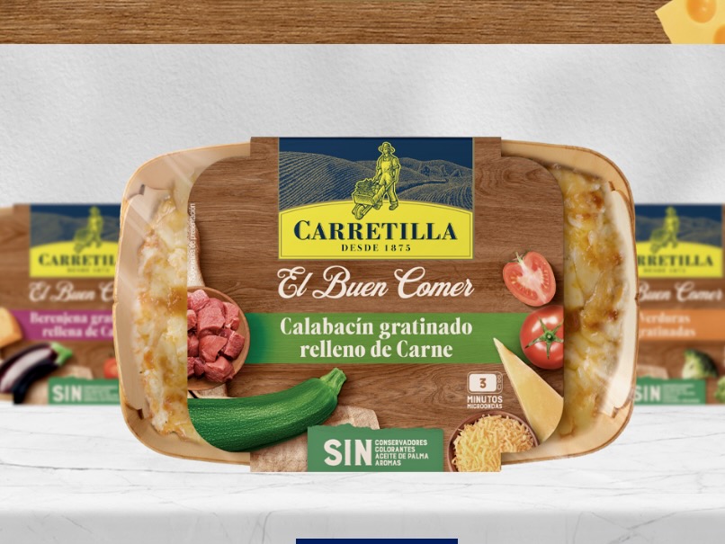 Carretilla refuerza su liderazgo en platos listos con nuevas gamas y envases sostenibles