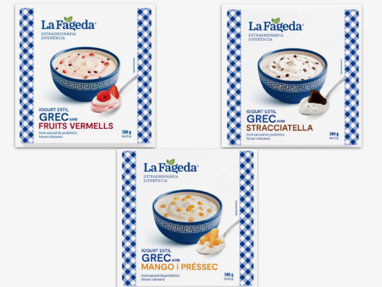 La Fageda presenta a Alimentaria nous iogurts amb trossos, gelats i melmelades premium